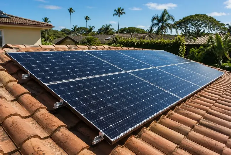Installation de panneaux solaires à Gardonne